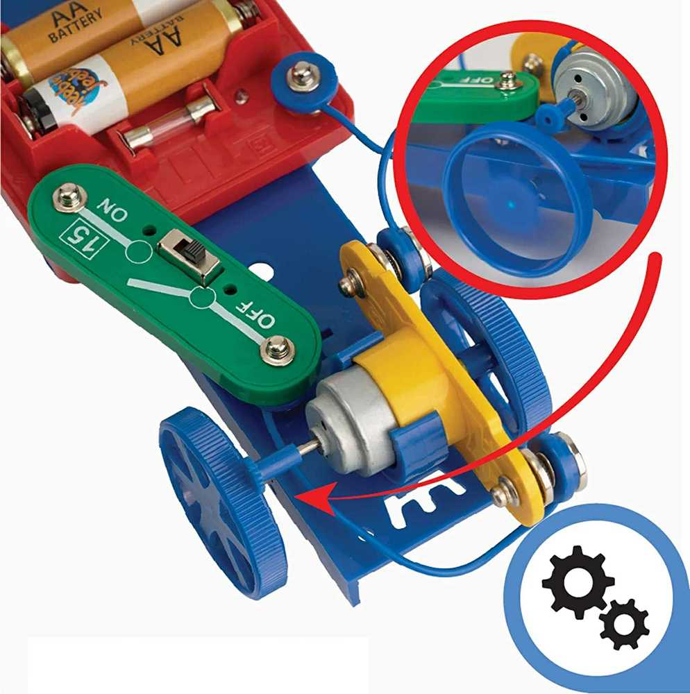 Mokomasis rinkinys – Elektronikos paslaptys – elektromobilis – Dromader 87291