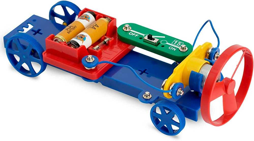 Mokomasis rinkinys – Elektronikos paslaptys – elektromobilis – Dromader 87291