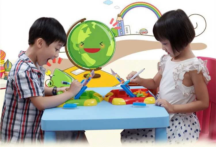 Dromader Ilgis 30Cm Magnetinė piešimo lenta su raidėmis ir skaičiais