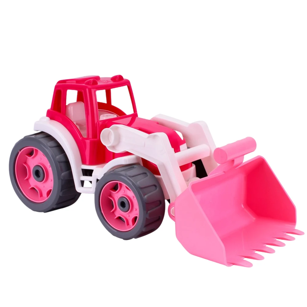 Technok Rožinis traktorius su krautuvu - 8195