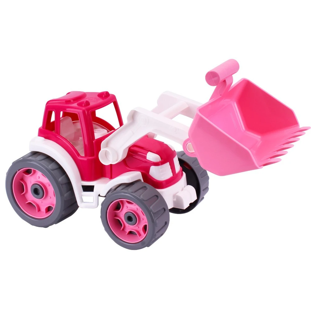 Technok Rožinis traktorius su krautuvu - 8195