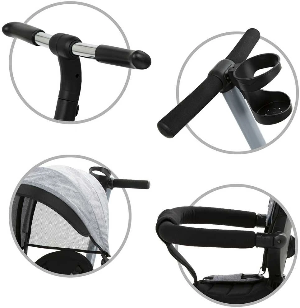 Triratukas Kidwell AXEL Titanium Pilkas