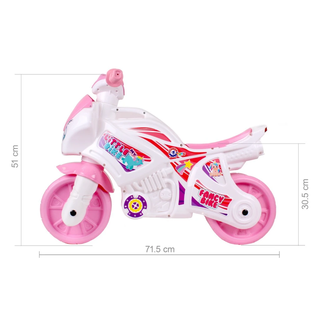 Užsėdamas-paspiriamas motociklas "TechnoK"