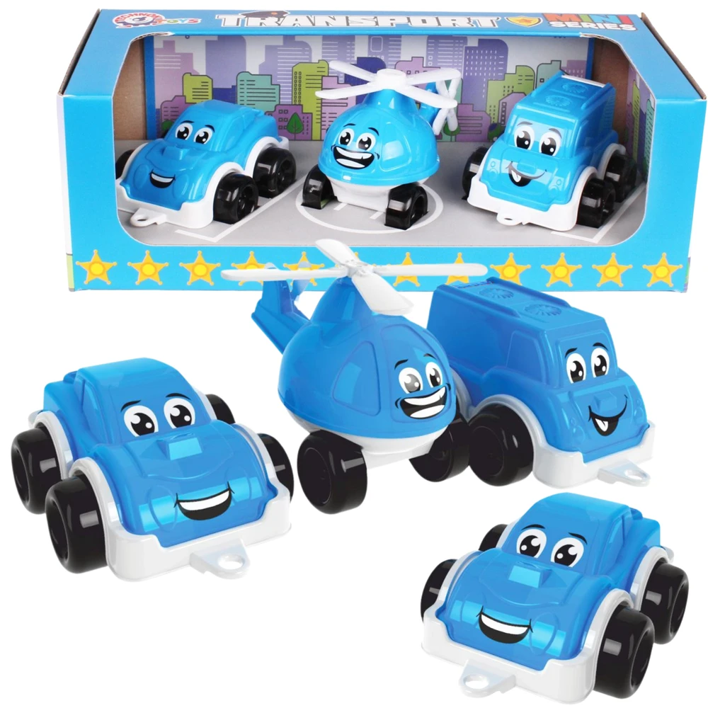 Technok Plastikinių mini mašinėlių rinkinys 5804 - 3 vnt