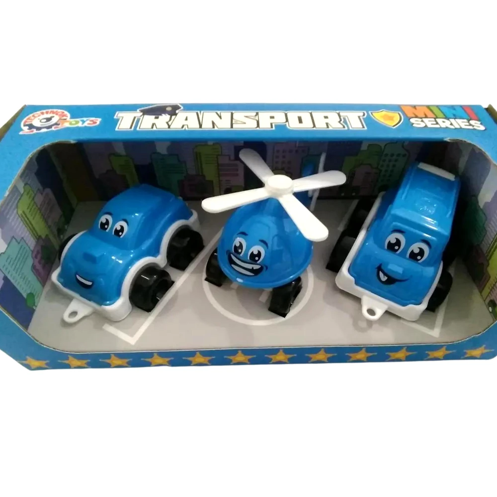 Technok Plastikinių mini mašinėlių rinkinys 5804 - 3 vnt