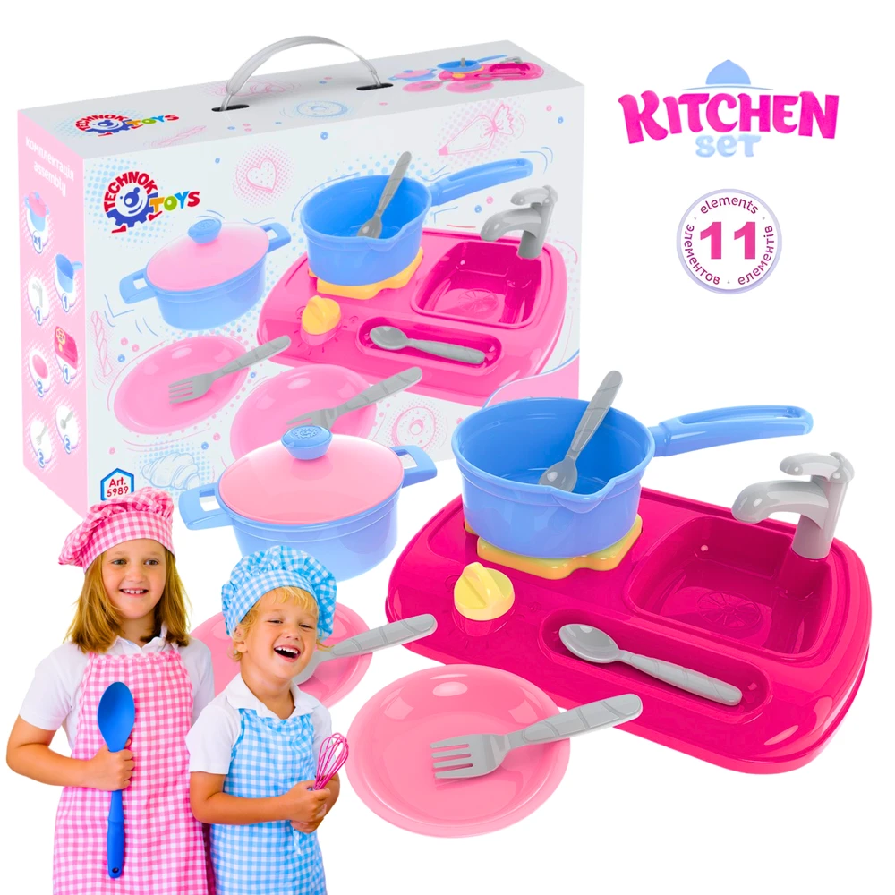 Technok Rinkinys Viryklė su priedais 11el dėžutėje 5989 p5