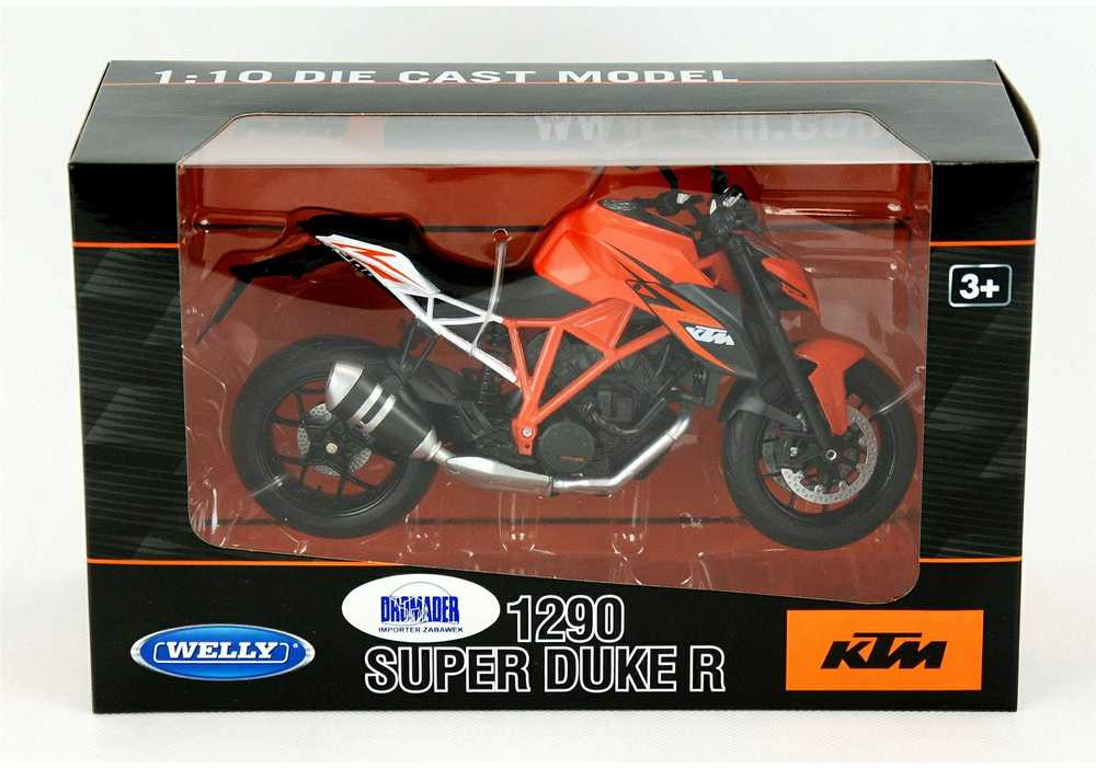 Welly Motorbike Ktm 1190 RC8 skalė 1:10 3+ Welly