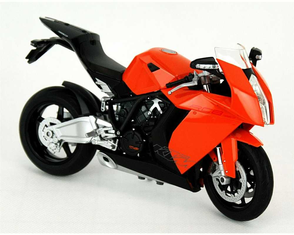 Welly Motorbike Ktm 1190 RC8 skalė 1:10 3+ Welly