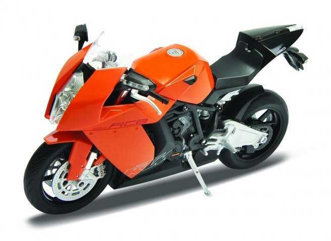 Welly Motorbike Ktm 1190 RC8 skalė 1:10 3+ Welly