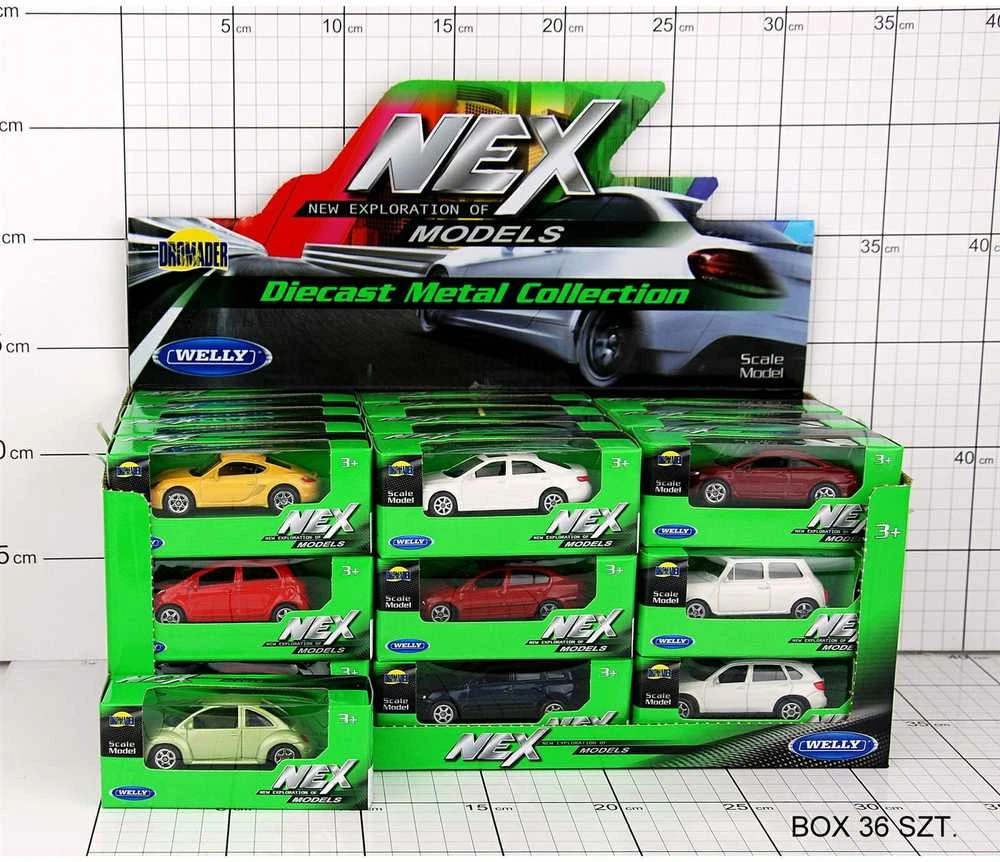 Welly automodelis 1:60-64