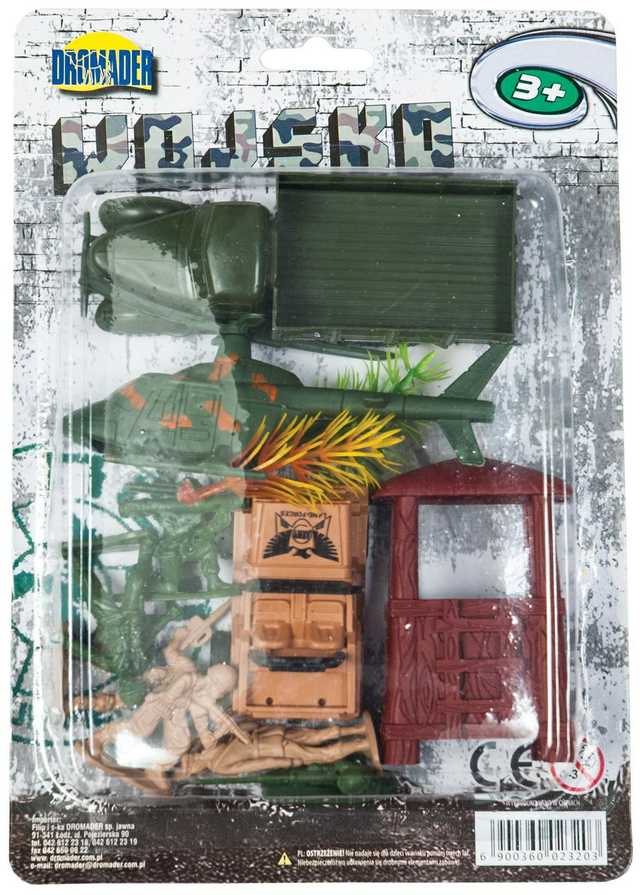 Dromader WOJSKO -Rinkinys NA BLISTRZE-1147564-68
