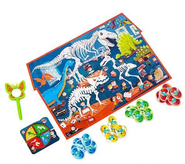 Dėlionė Roter Kafer Maksik Roter Kafer Puzzle detektyvas Dino muziejus RK1080-05