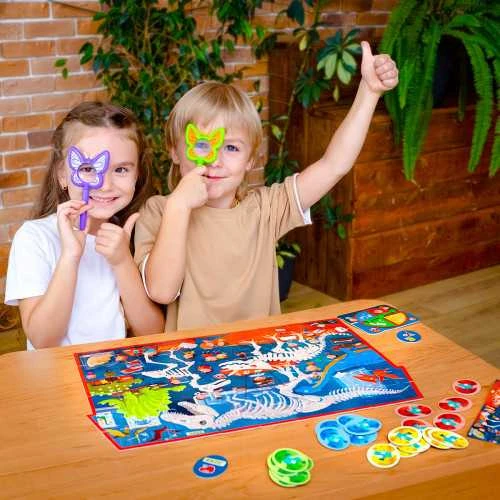 Dėlionė Roter Kafer Maksik Roter Kafer Puzzle detektyvas Dino muziejus RK1080-05