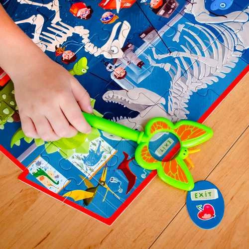 Dėlionė Roter Kafer Maksik Roter Kafer Puzzle detektyvas Dino muziejus RK1080-05