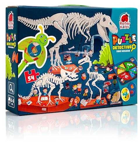 Dėlionė Roter Kafer Maksik Roter Kafer Puzzle detektyvas Dino muziejus RK1080-05