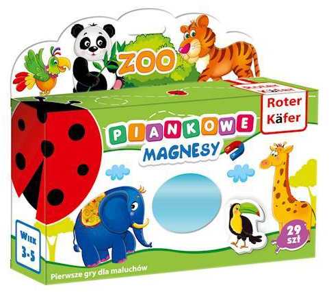 Dėlionė Pronice Zoologijos sodo putų magnetai - Roter Kafer