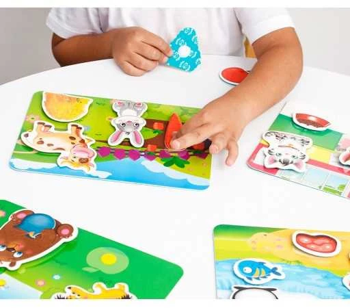Roter Kafer Maksik Roter Kafer Velcro žaidimas Kas ką valgo?