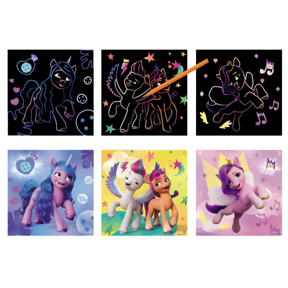 Mano Litte Pony Dodo meninė nutrinama kortelė vaikams