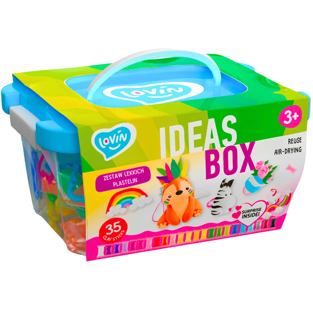 Plastilinas Lovin Ideas Box ETC70108