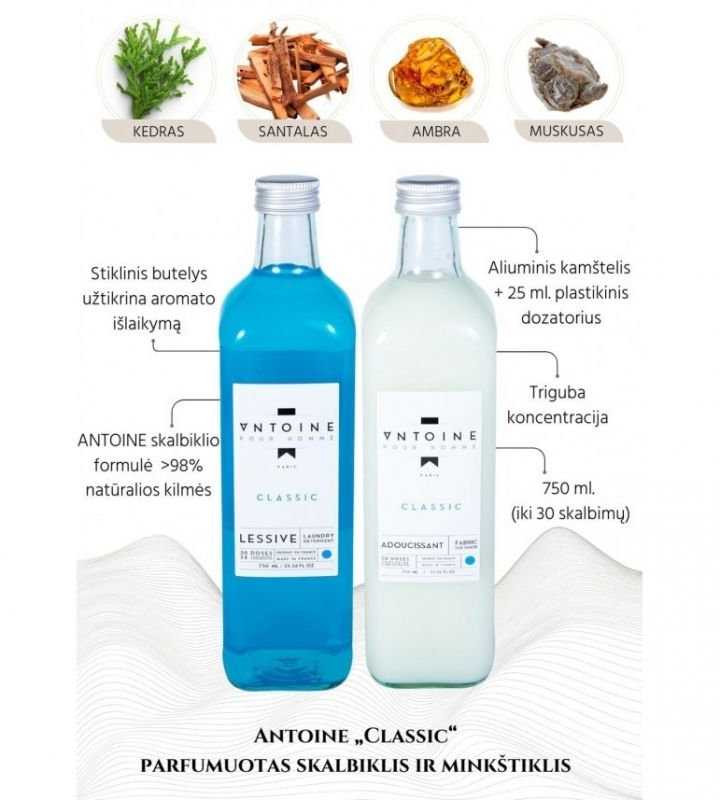 Antoine Parfums Antoine Classic skalbiklis 750 ml