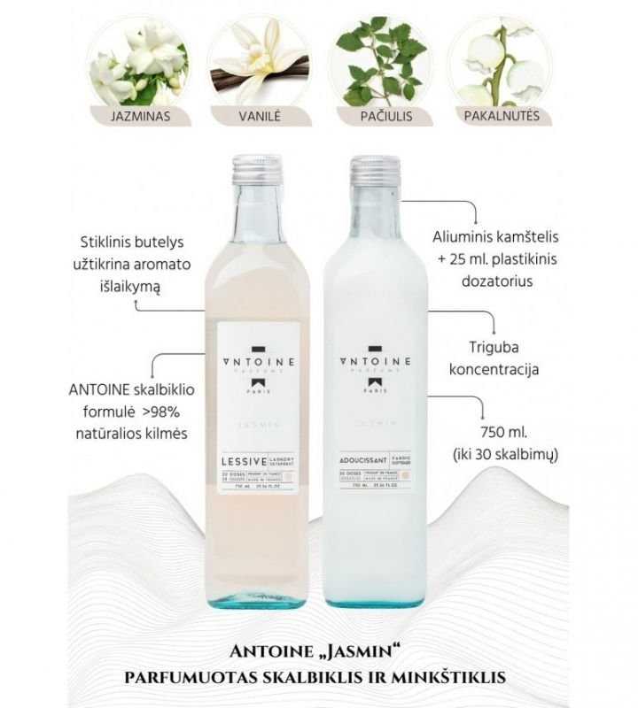 Antoine Parfums Antoine Jasmin skalbiklis 750 ml