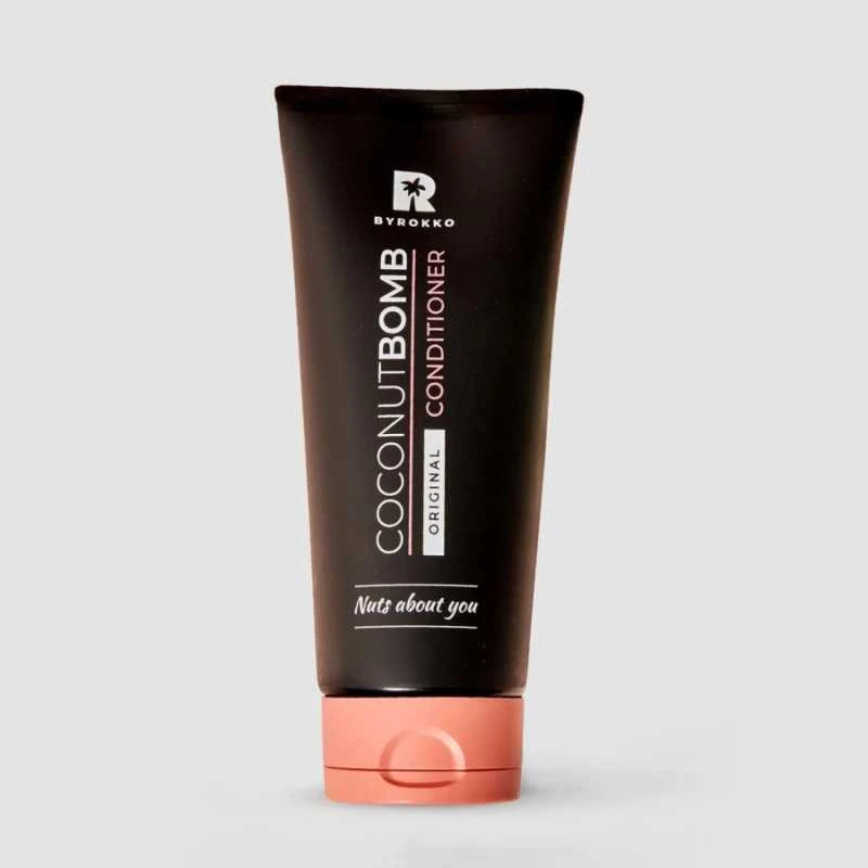 None Maitinantis ir plaukų neapsunkinantis kondicionierius| Byrokko - Coconut Bomb Conditioner, 180 ml.