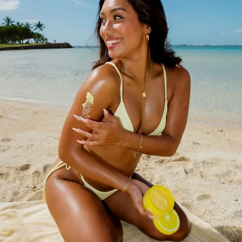 Byrokko Shine Brown Tropical Tanning Kreminis Sun Losjonas kūnui