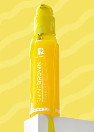 Byrokko Shine Brown Tropical Oil itin greitai veikiantis įdegio aliejus, 145 ml