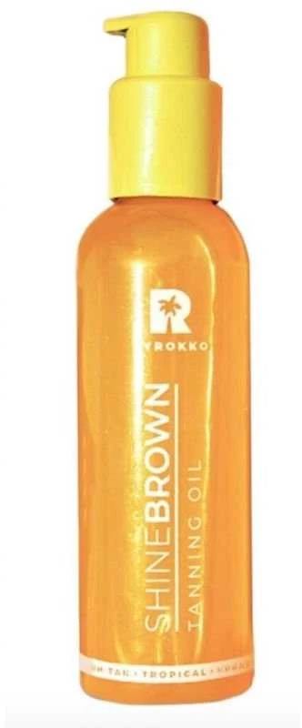 Byrokko Shine Brown Tropical Oil itin greitai veikiantis įdegio aliejus, 145 ml