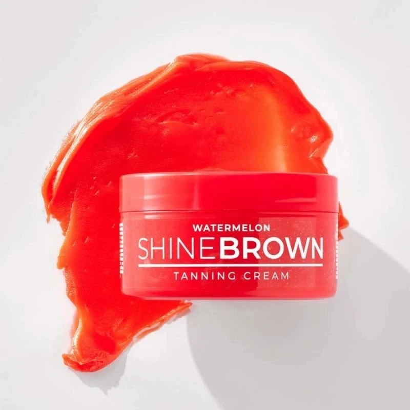 Byrokko Shine Brown Watermelon Tanning Kreminis Sun Losjonas kūnui
