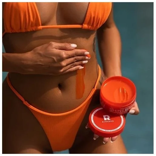 Byrokko Shine Brown Watermelon Tanning Kreminis Sun Losjonas kūnui