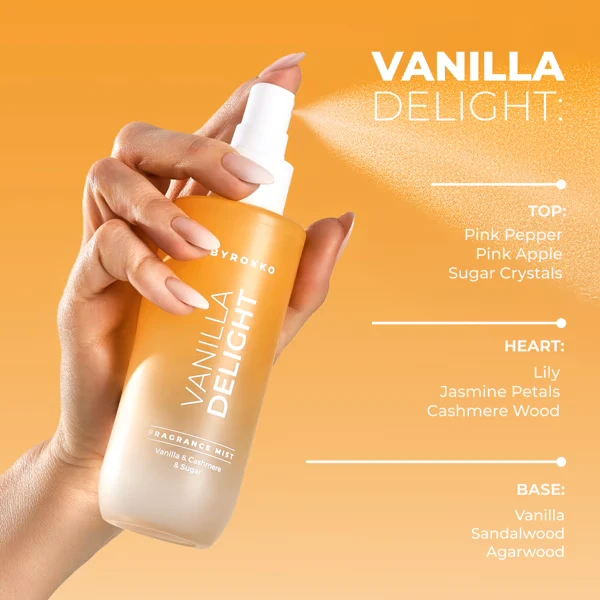 None BYROKKO Vanilla Delight kūno dulksna 150 ml