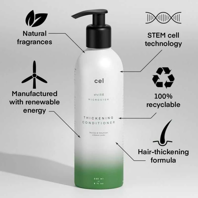 CEL Microstem tankinantis plaukų kondicionierius 235 ml