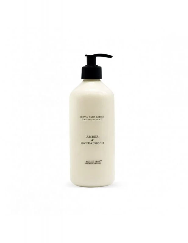 Cereria Molla 1899 Cereria Mollá Amber & Sandalwood rankų ir kūno losjonas 500 ml