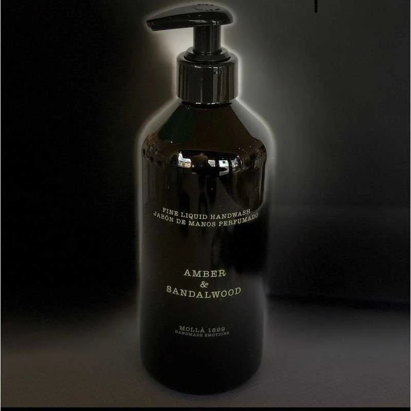 Cereria Molla 1899 Cereria Mollá Amber & Sandalwood skystas muilas 500 ml