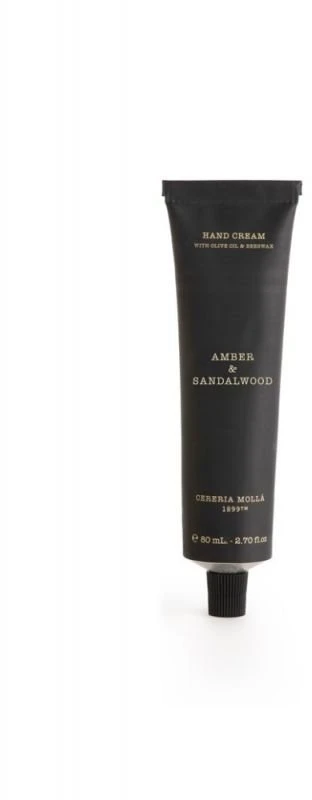 Cereria Molla 1899 Cereria Mollá Amber & Sandalwood rankų kremas 80 ml