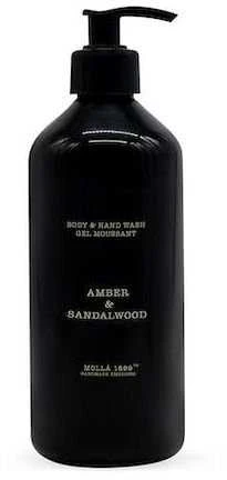 Cereria Molla 1899 Cereria Mollá Amber & Sandalwood skystas muilas 500 ml