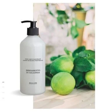 Cereria Molla 1899 Cereria Mollá Bergamotto di Calabria skystas muilas 500 ml