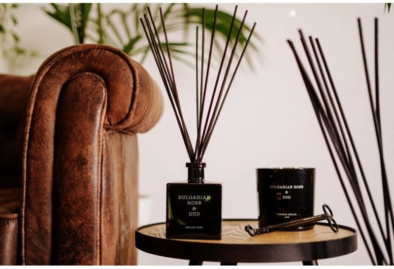 Drėkintuvas Cereria Mollá Aroma diffuser Bulgarian Rose & Oud, 100 ml
