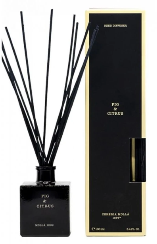 Cereria Mollá Aroma diffuser juodas Fig & Citrus, 100 ml