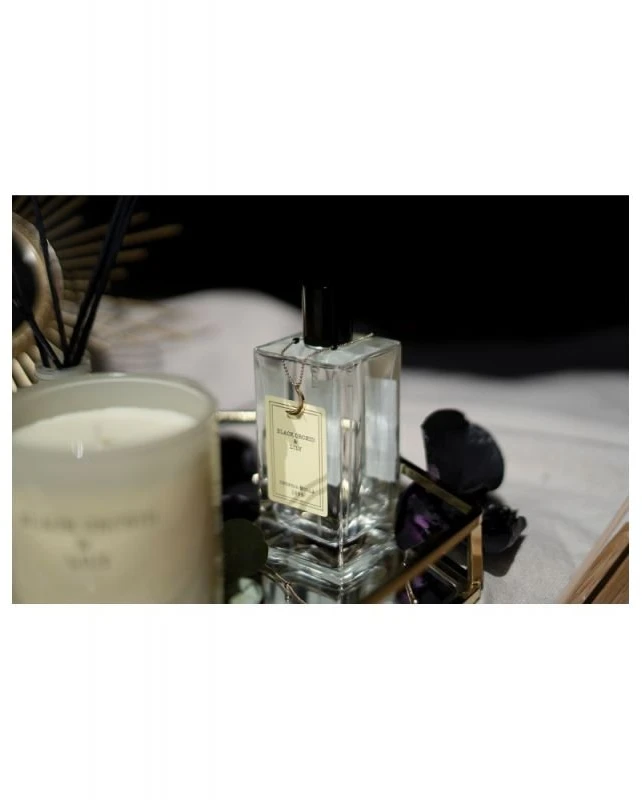 Cereria Mollá Home perfume spray Juodas Orchid & Lily (Purškiklis), 100 ml