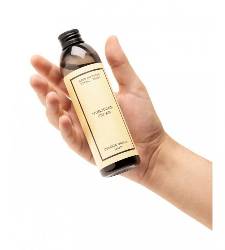 Cereria Mollá Marokietiško kedro difuzoriaus pakaitinė kasetė, 200 ml