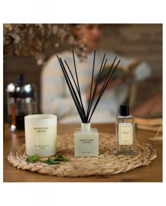 Cereria Molla 1899 Cereria Mollá Moroccan Cedar namų kvapas su lazdelėmis 100 ml