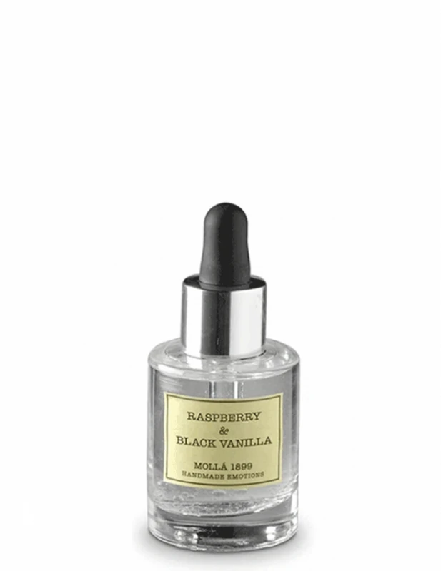 Cereria Molla 1899 Cereria Mollá Raspberry & Juodas Vanilla vandenyje tirpus eterinis aliejus 30 ml
