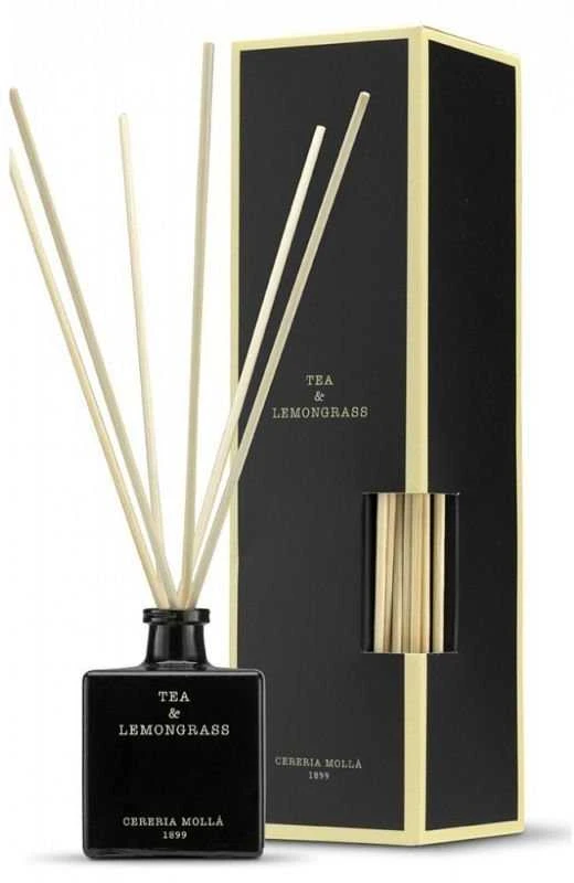 Cereria Molla 1899 Cereria Mollá Tea & Lemongrass namų kvapas su lazdelėmis 100 ml
