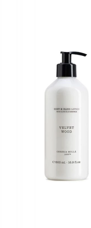 Cereria Molla 1899 Cereria Mollá Velvet Wood rankų ir kūno losjonas 500 ml
