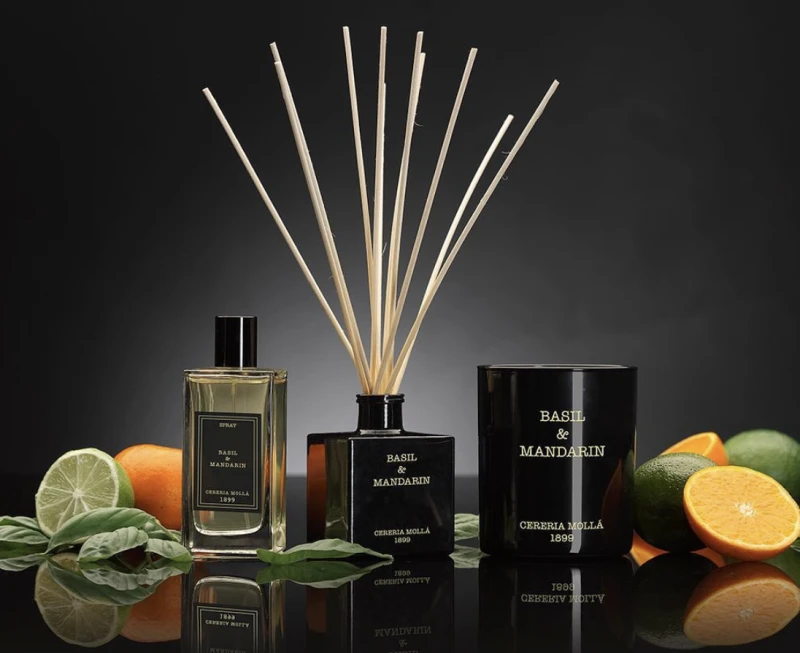 Cereria Mollá Basil & Mandarin smilkalai 20 vnt.