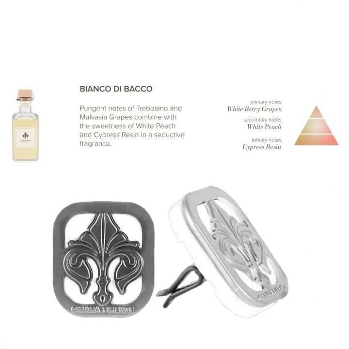 Chiara Firenze Bianco Di Bacco automobilio kvapas