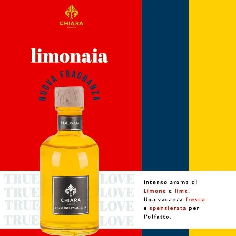 Chiara Firenze Limonaia namų kvapas 250 ml
