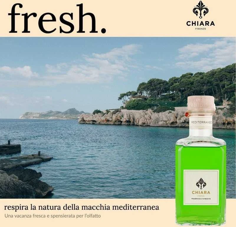 Chiara Firenze Mediterraneo namų kvapas 200 ml